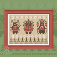 Owl Forest Embroidery 0116-MHT-B - Christmas Bears.jpg