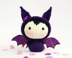 Halloween Bat doll  by Tatyana Korobkova.jpg