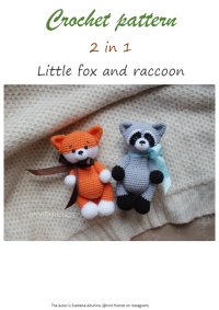 Toys By Knit Friends - Little Fox and Raccoon _ Svetlana Altunina.png