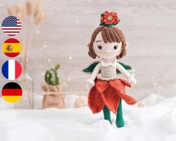 Poinsettia Elf - GreenfrogCrochet.jpg