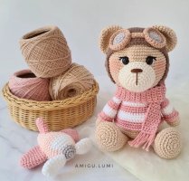 Crochelie - O urso aviador Por.jpg