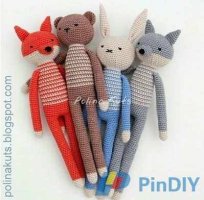 Polina Kuts - Rabbit Wolf Monkey Fox and Bear - Free.jpg