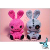 Blue Rabbit Toys - Irina Tocelovska - Kawaii Bunny and Voodoo bunny.jpg