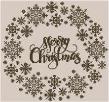 taka stitch - merry christmas snowflakes wreath.JPG