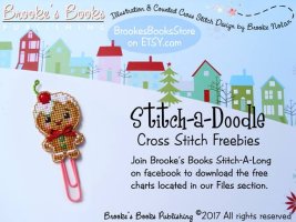 Brooke's Books Publishing - Stitch a Doodle - Georgie Gingerbread.jpg