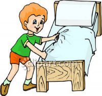 A_Little_Boy_Making_His_Bed_Royalty_Free_Clipart_Picture_090402-167862-511052.jpg