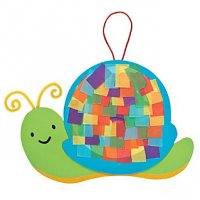Colorful Snail Tissue Paper Craft Kit - Product.jpg