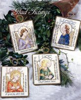 Glad Tidings Cross Stitch Patterns 4-Ornaments Peace Hope Love Life Marie Barber.JPG