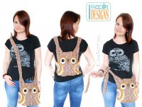 Hooty the Owl Buddy 3 in 1 bag Backpack Belt Pouch by Ira Rott2.jpg