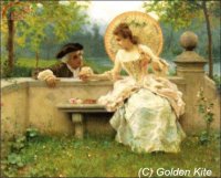 1532. A Tender Moment in the Garden (small).jpg