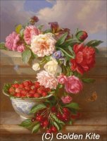 2192 . Still Life with Roses and Strawberries.jpg