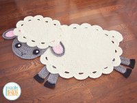 Ira Rott - Baa-Baa Easter Lamb Rug.jpg