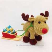 Reindeer and sleigh - Little Bamboo Handmade.jpg