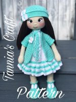 Tannia's Craft - Doll Adry,  Blue Dress.jpg