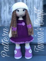 Tannia's Craft - Doll Adry,  Purple Dress.jpg