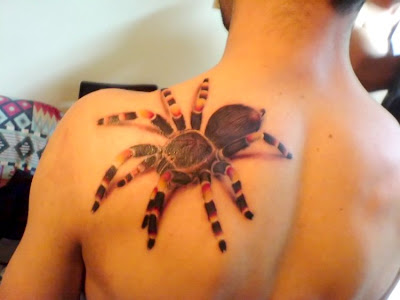 amazing_3d_spider_tattoo