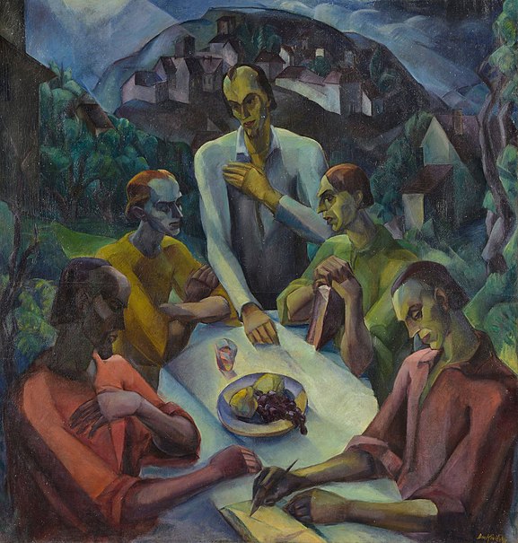 577px-The_Last_Supper_by_Gyula_Derkovits_1922.jpg