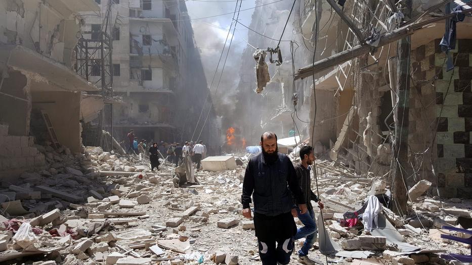 Végítélet! Helyszíni fotók Aleppóból közvetlenül a bombázás után - Galéria!  - Blikk