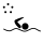 Modern pentathlon pictogram (swimming only).svg